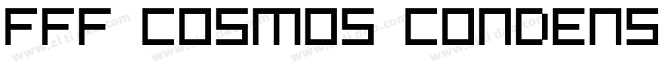 FFF Cosmos Condensed字体转换